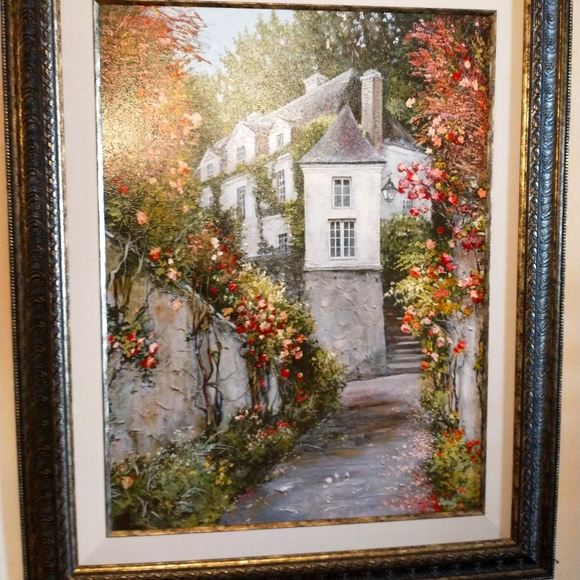 Roger Duvall canvas painting